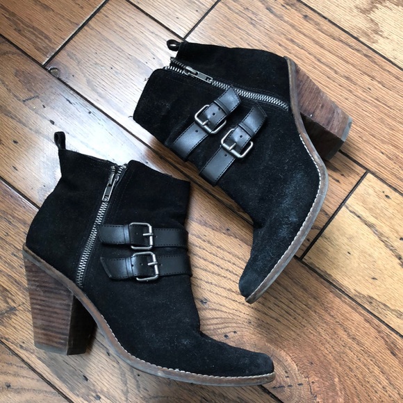 Dolce Vita Suede Booties - Picture 1 of 6